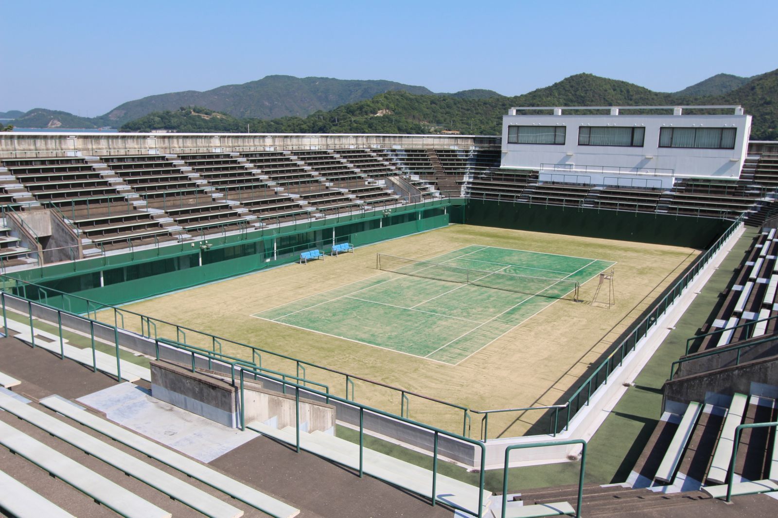 岡山県備前テニスセンター 日本フィールドシステム株式会社 岡山県備前テニスセンター 日本フィールドシステム株式会社