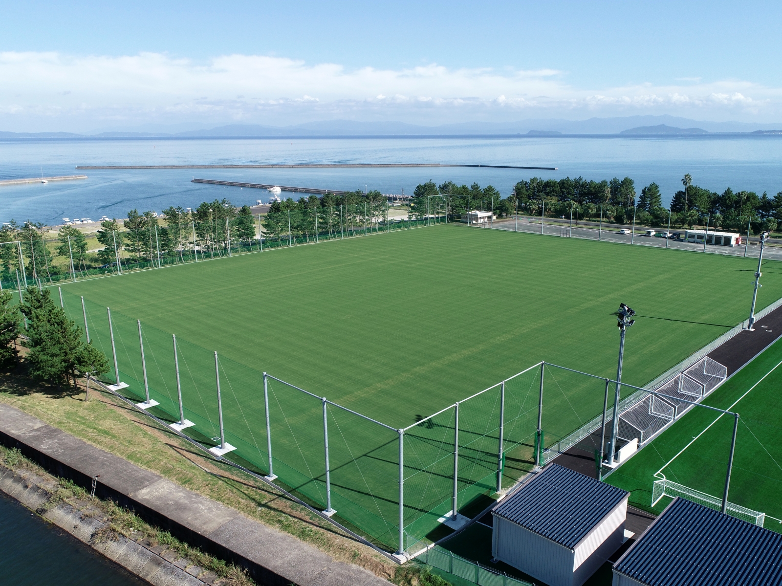 鹿児島ユナイテッドFCトレーニングセンター | 日本フィールドシステム 